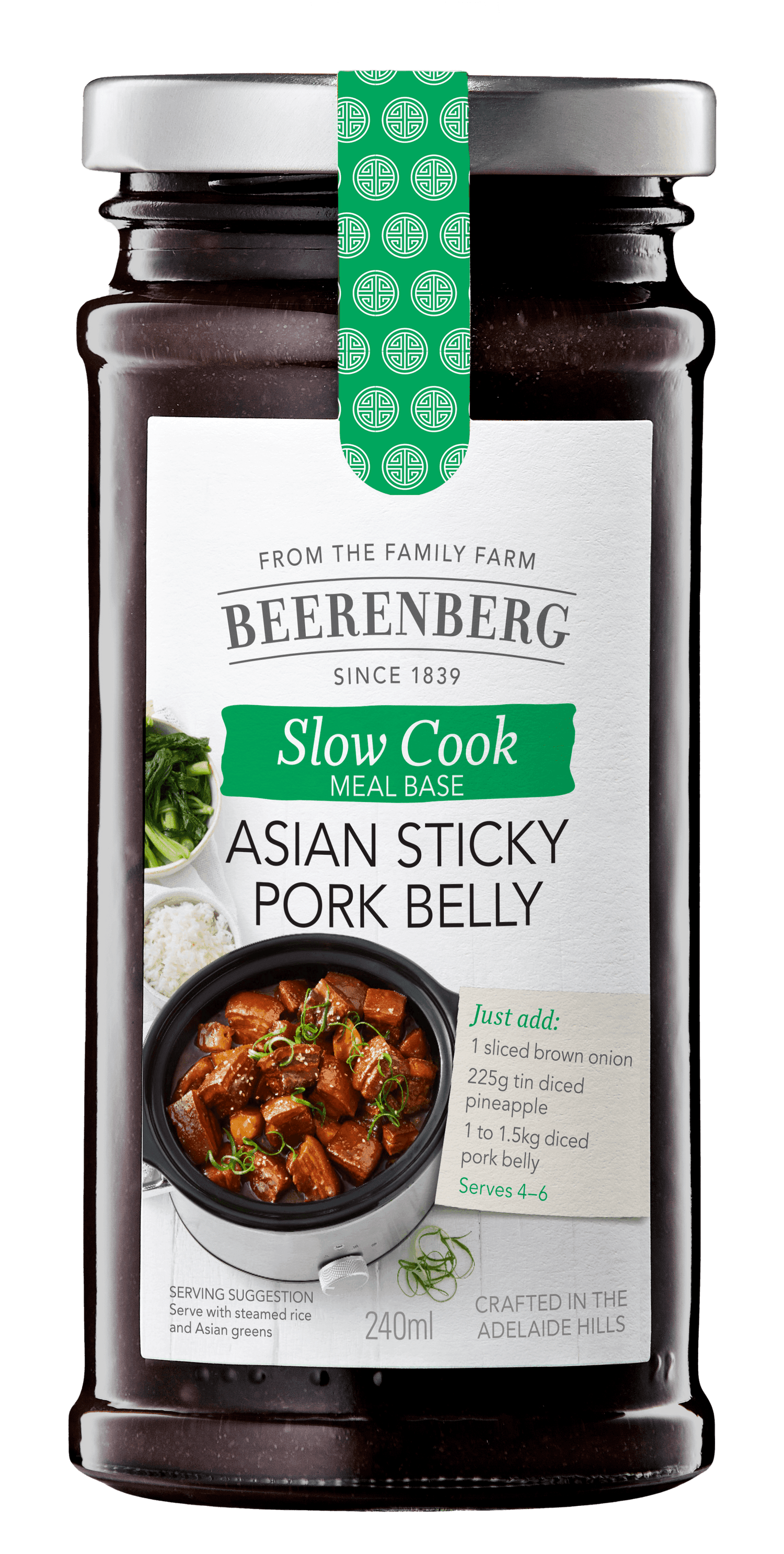 Image of Asian Sticky Pork Belly Slow Cooker Sauce (8 x 240ml)
