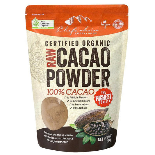 Chef's Choice Raw Organic 100% Cacao Powder (1kg) - Don Massimo Coffee