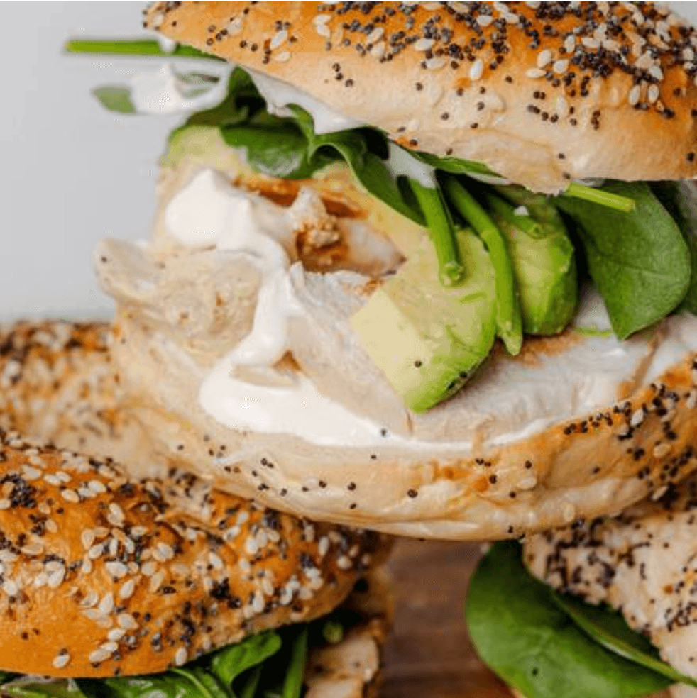 Image of Chicken, Chipotle and Avocado Bagel (Gluten Free)