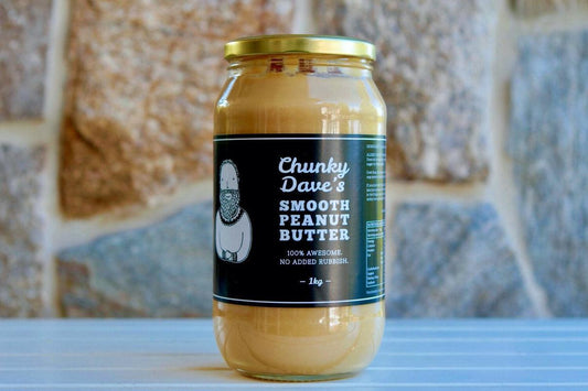 Image of Chunky Dave's Smooth Peanut Butter (1kg)