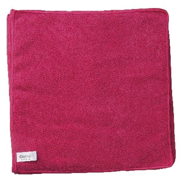 Oates Value Microfibre Cloth Red - Pack of  of 10 Packaging