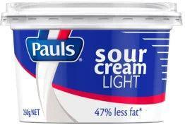 Image of Pauls Light Sour Cream (250gm)