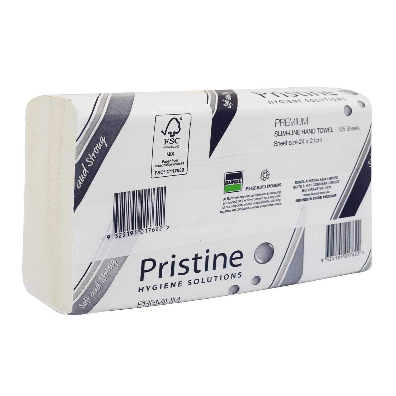 Premium Slimline Hand Towel 185sh/P FSC® Carton of 21 - Don Massimo Coffee