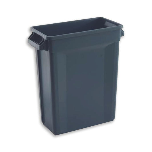 Image of Trust Slimline Container Rectangle Grey 87 Litre - Each